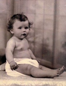 Brian Chatton as a baby.