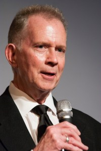 HOLLYWOOD, CA - AUG 21: Director Wes Wheaton during a Q&A of 'When Bette met Mae' at the Arena Cinema Hollywood on Aug 21, 2015 in Hollywood, California. Copyright 2015 Bourgeois Magazine LA